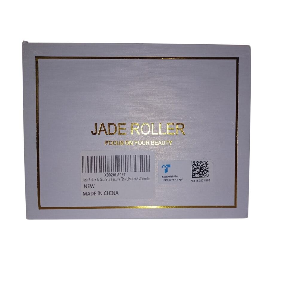 NEW Jade Rolle Face Roller, Facial Beauty Roller Skin Care Tools